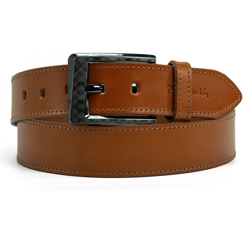 Kožený opasok Pierre Cardin 6210 Brown 59719909