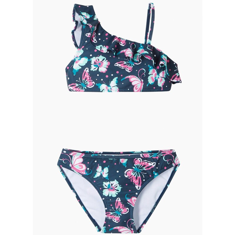 bonprix Dievčenské bikiny (2-dielne), farba modrá 44789971