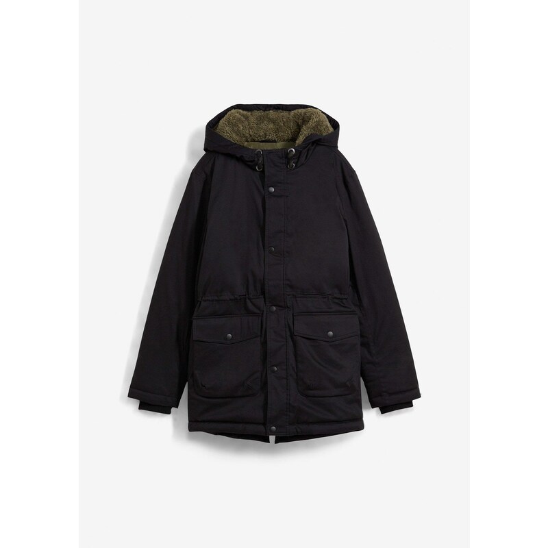 bonprix Teplo podšívaná zimná parka bunda, odpudzuje vodu, farba 59720119