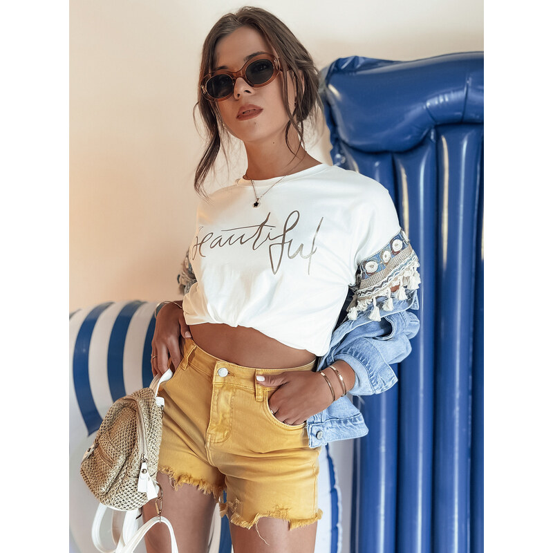 DStreet Dámske žlté šortky SUNYLOOK 52583134
