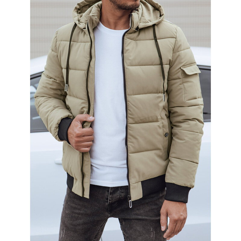 Pánska zimná bunda s kapucňou Dstreet TX4838 - výpredaj 67071361