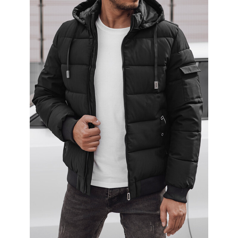 Pánska zimná bunda s kapucňou Dstreet TX4838 66001012