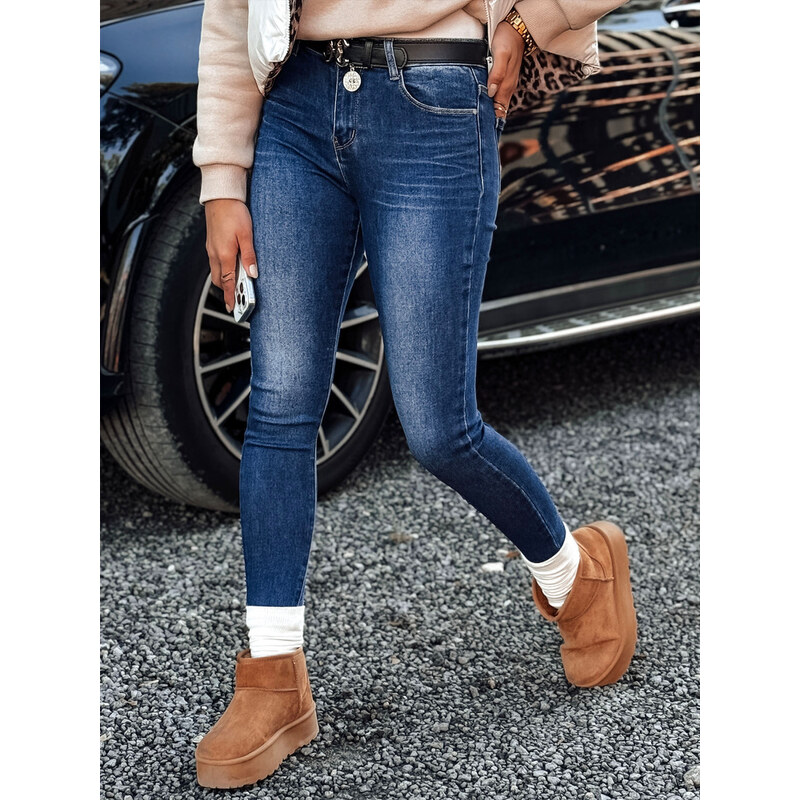 DStreet Dámske skinny rifle JEANLIFE modré 64784436