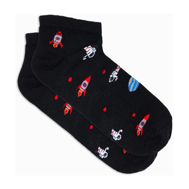 Buďchlap Veselé čierne ponožky Vesmír U177 26171541