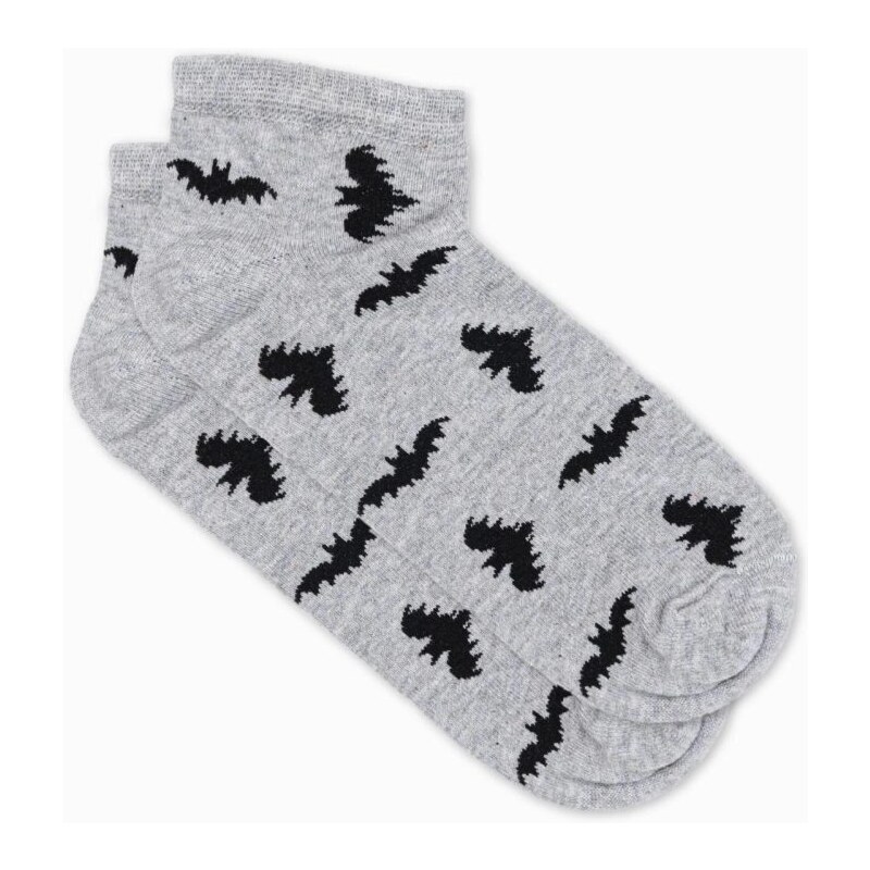 Buďchlap Veselé šedé ponožky U177 26171540
