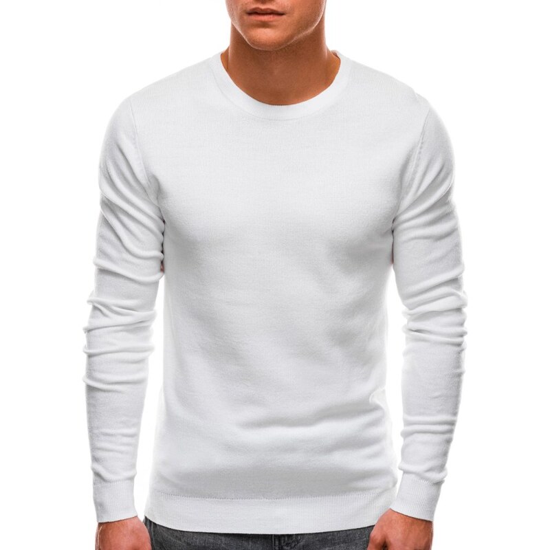 Inny Biely jednoduchý sveter V5 SWBS-0100 29463004
