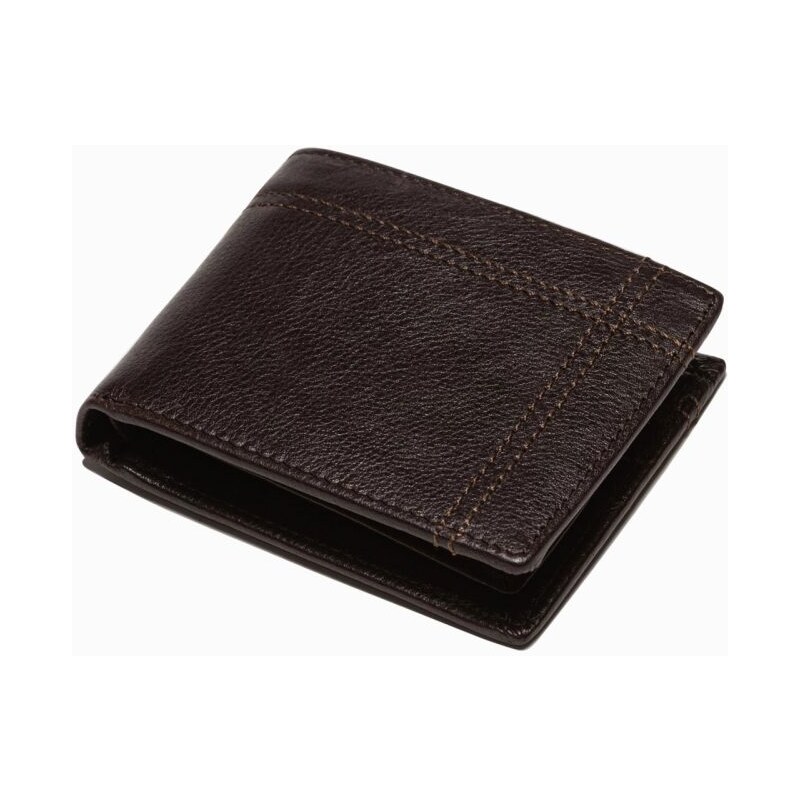 Inny Kožená peňaženka v hnedej farbe A790 49032926