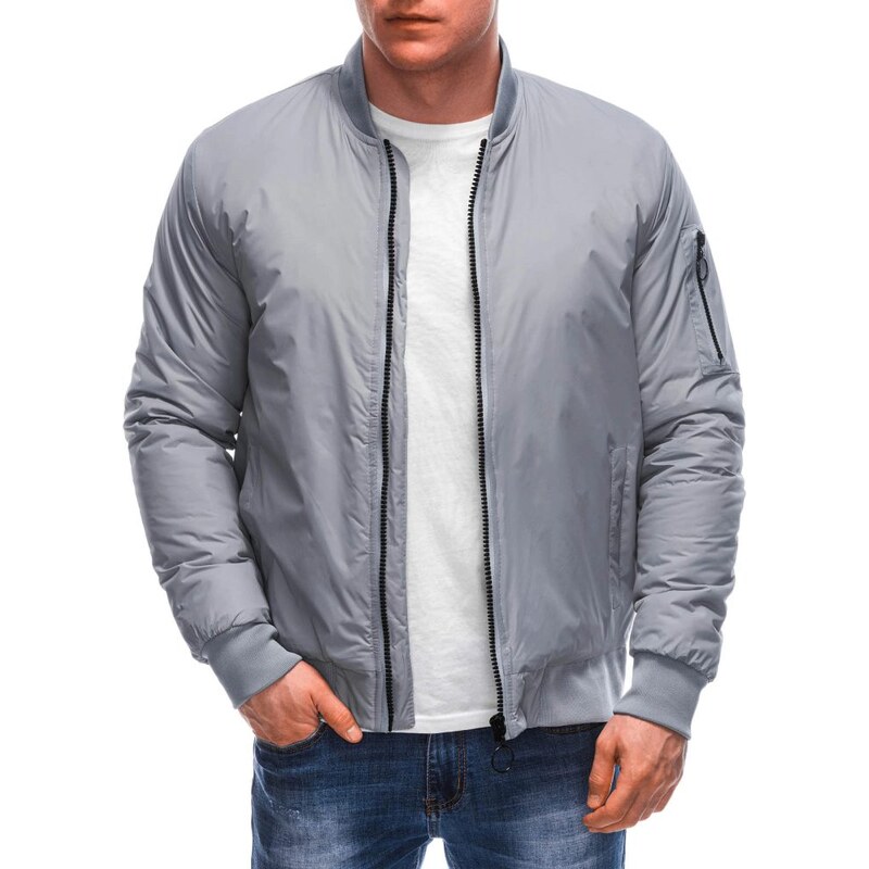 Buďchlap Originálna šedá prechodná bunda C532 46472117