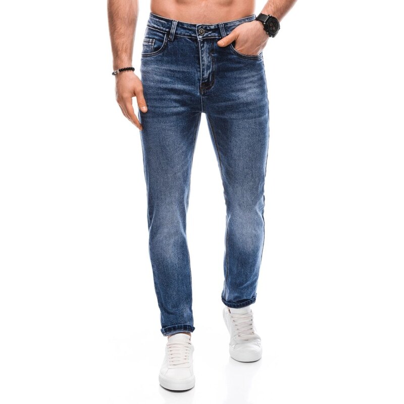 Inny Trendy modré rifle v jednoduchom štýle P1432 49032983