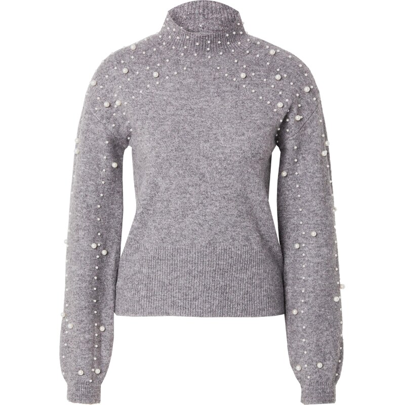 PIECES Sveter PCREA tmavosivá 60185671