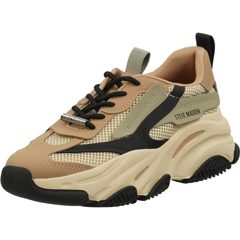 STEVE MADDEN Nízke tenisky Possession béžová / svetlohnedá / kaki / 67317472