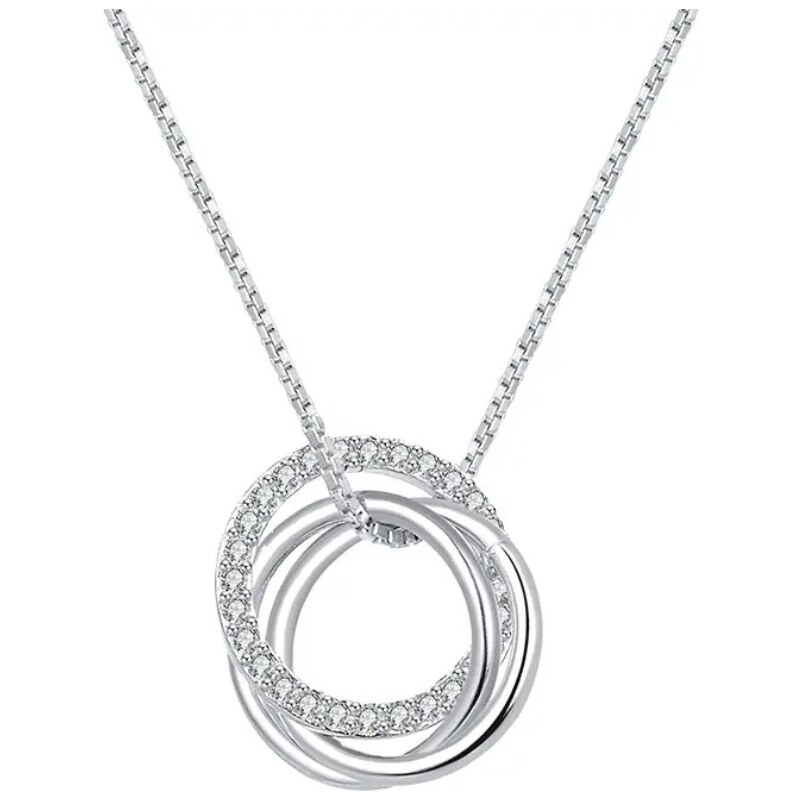 MAJYA Strieborná retiazka s príveskom DOLLY 11283 64582267