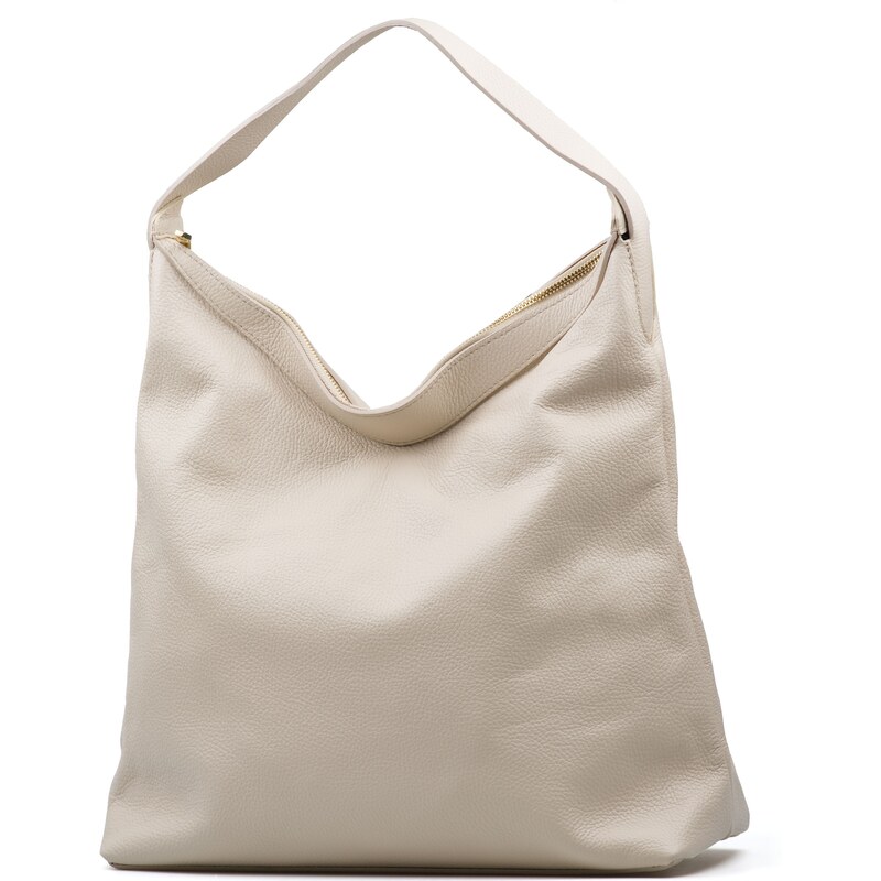 Blaire Kožená kabelka Gena béžová 64987703