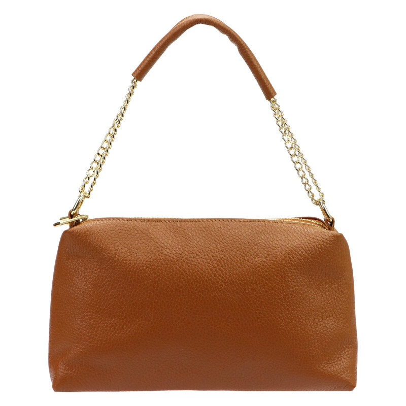 Kožená kabelka Luka hnedá KZ49496 62179787