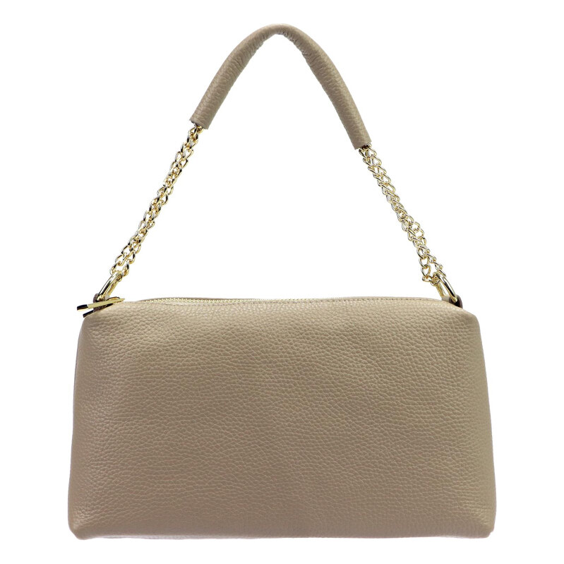 Kožená kabelka Luka béžová KZ49495 62179788