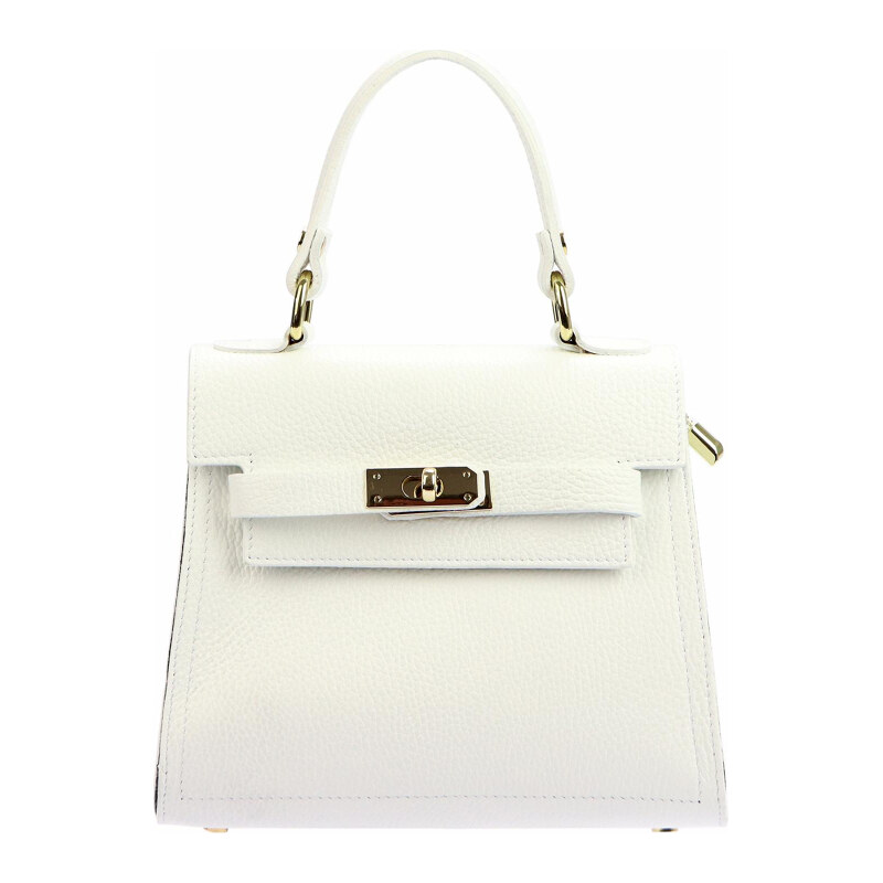 Kožená kabelka Luka biela KZ42803 62179806