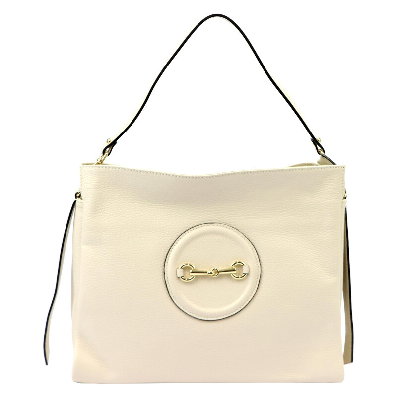 Kožená kabelka Luka béžová KZ47937 62179886