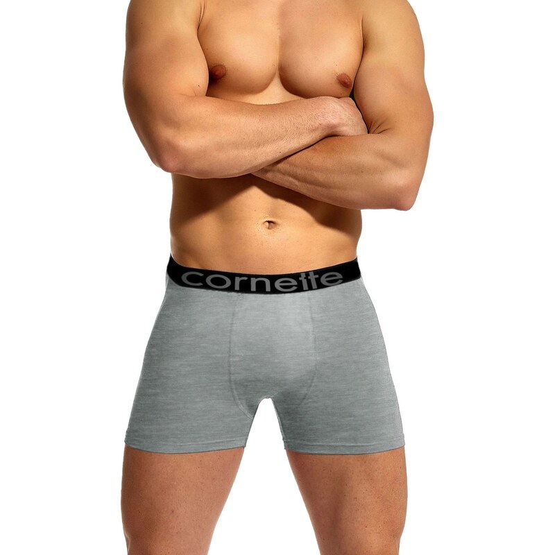 CORNETTE Pánske boxerky 508/01 High emotion grey 59765176