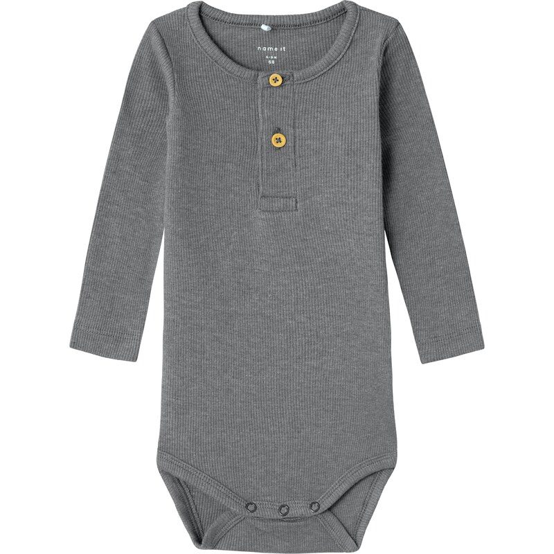 NAME IT Body NBMKab sivá melírovaná 59772003
