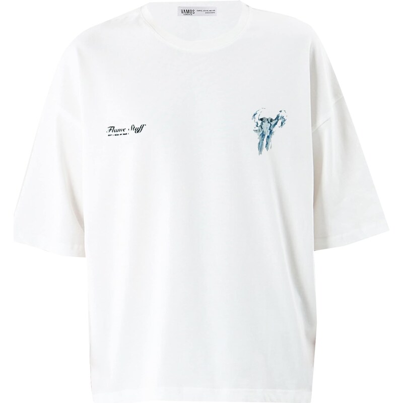 VAMOS CLO Tričko nebesky modrá / tmavomodrá 60683350