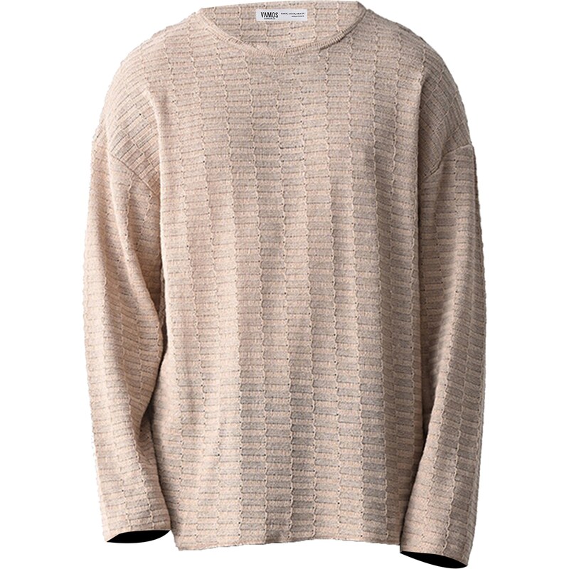 VAMOS CLO Sveter béžová 60683377