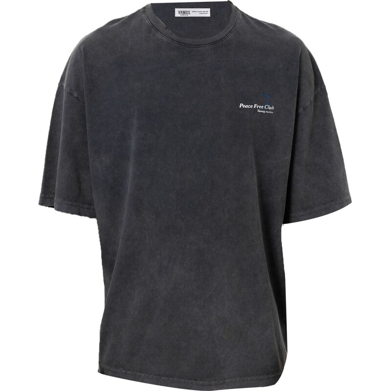 VAMOS CLO Tričko modrá / sivá / antracitová 60683378