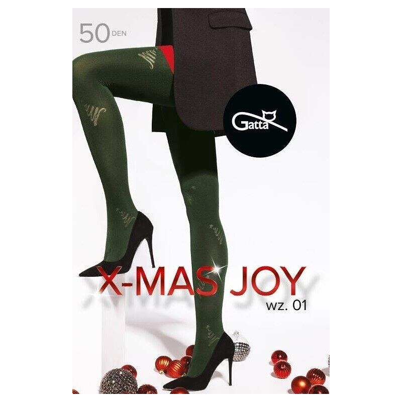 Pančuchové nohavice Gatta X-Mas Joy wz.01 50 den XL 59777235