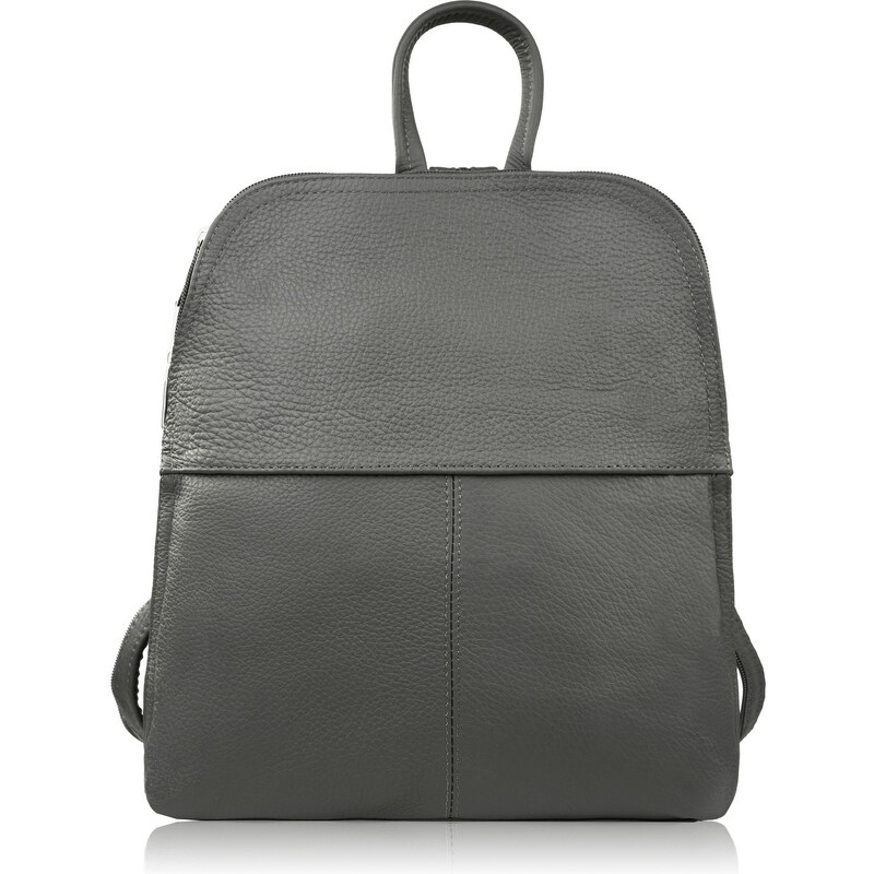 Abruzzo Malý dámsky kožený batoh ABR-38-GR | zelená ABR-38-GR 59787110