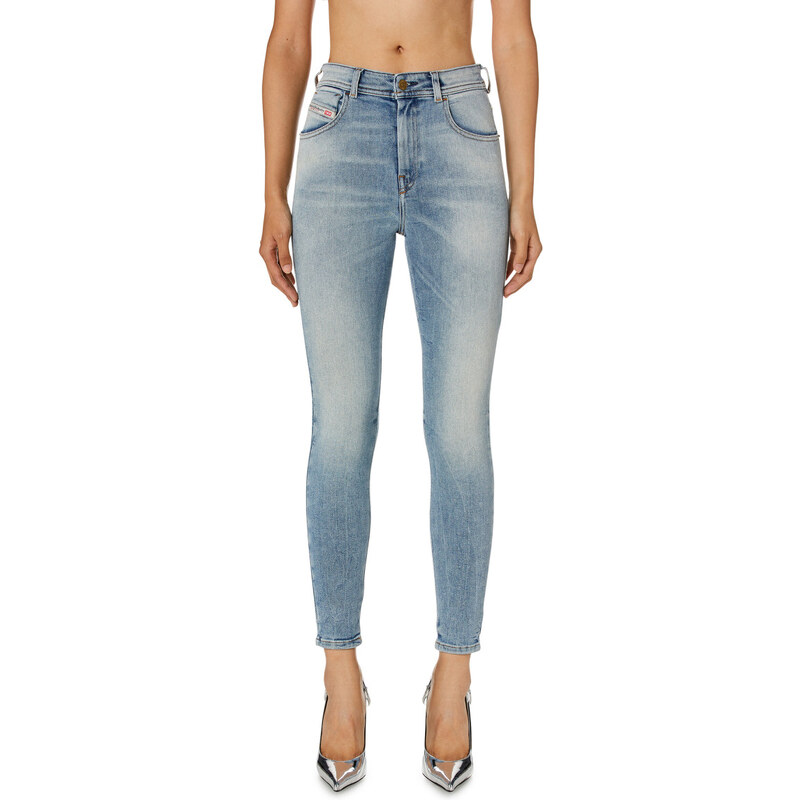 DŽÍNSY DIESEL 1984 SLANDY-HIGH TROUSERS 59789054