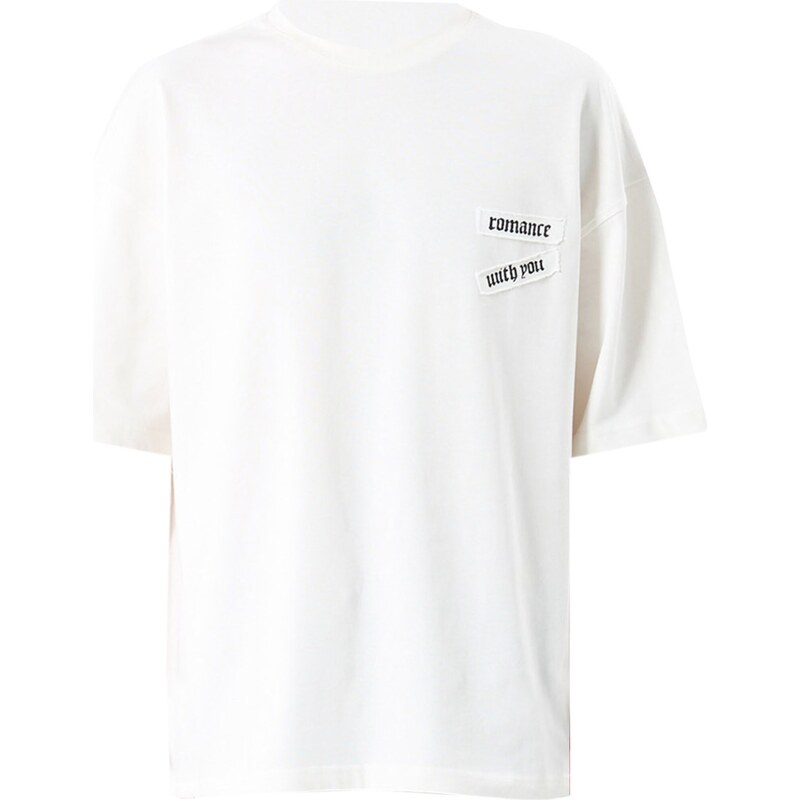 VAMOS CLO Tričko zmiešané farby / biela 60683336