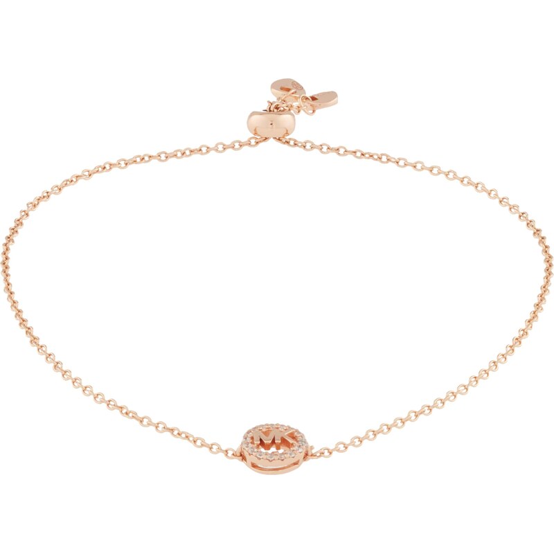 MICHAEL Michael Kors Náramok ružové zlato / priehľadná 60273556
