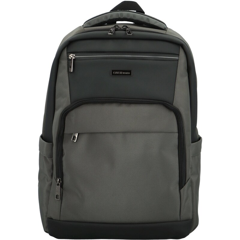 Coveri Univerzálny látkový batoh na notebook Cermuk, sivý 64832261