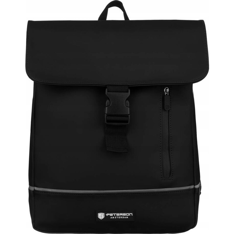 Peterson Čierny pevný športový batoh PTN EB97 52672652