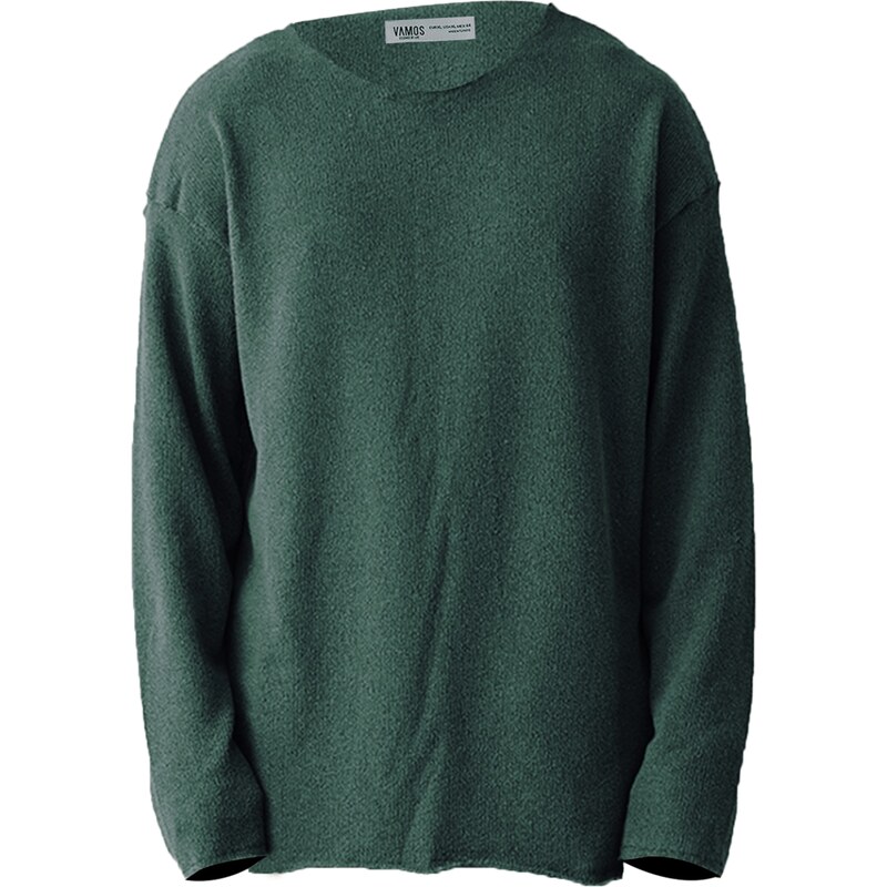 VAMOS CLO Sveter Cedar Hill zelená 60683403