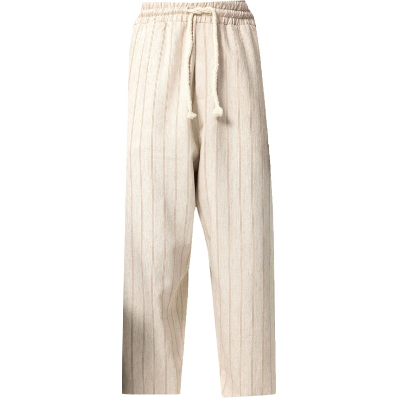 VAMOS CLO Nohavice béžová / hnedá 60683415