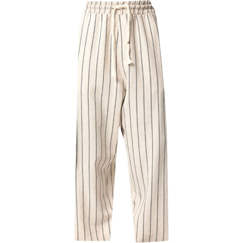 VAMOS CLO Nohavice krémová / čierna 60683578