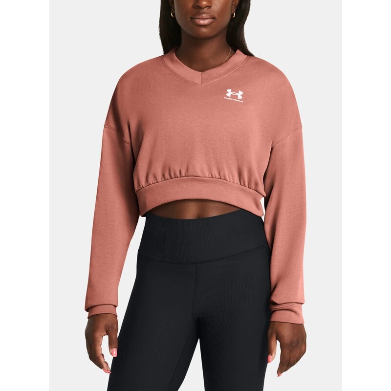 Womens sweatshirt Under Armour Rival Terry OS Crop Crw 64783659