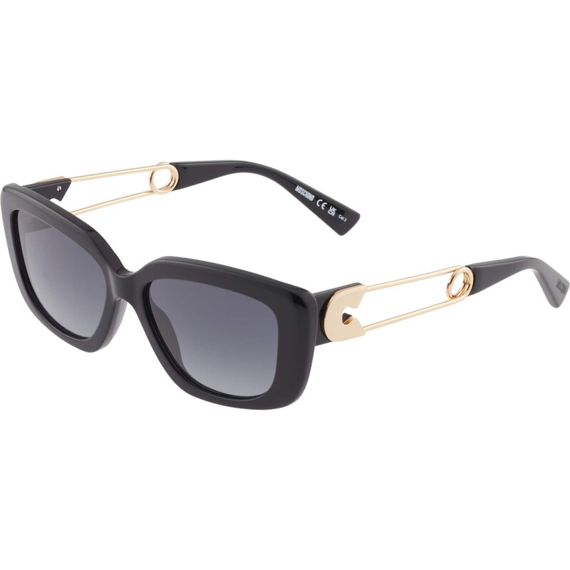MOSCHINO Slnečné okuliare zlatá / modrofialová / čierna 61944957