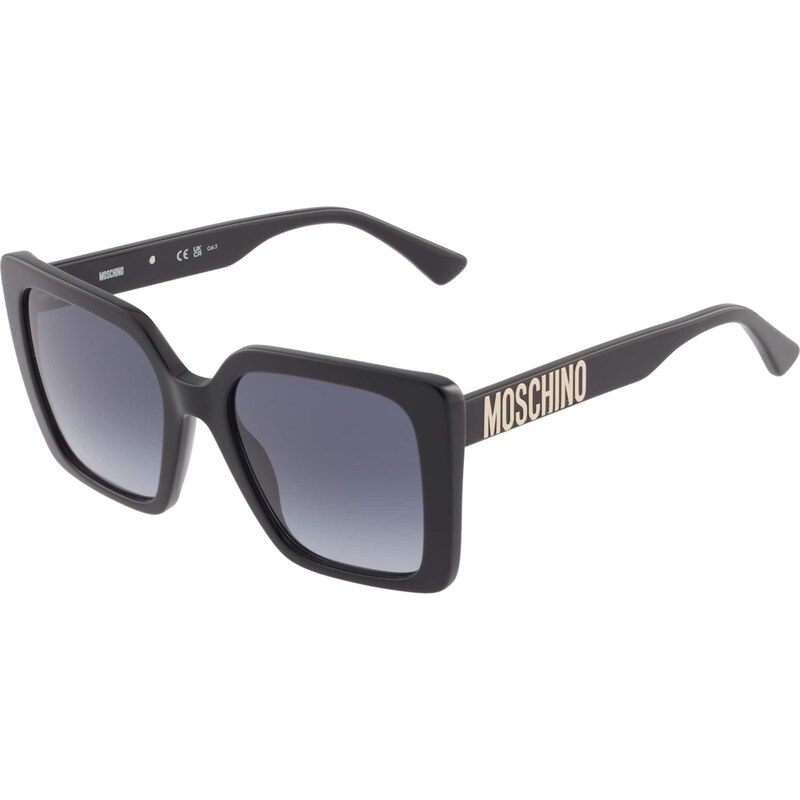 MOSCHINO Slnečné okuliare zlatá / čadičová / čierna 61963980