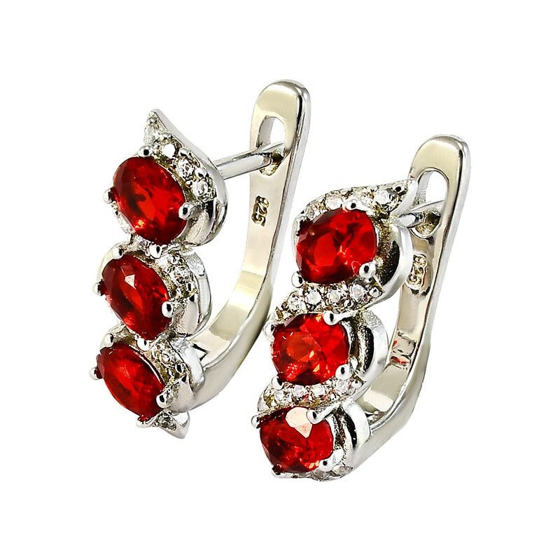 Strieborné náušnice Glare 662 59808422