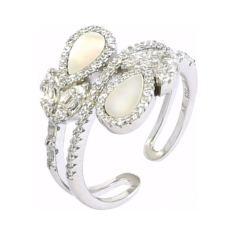 Strieborný prsteň Glare 585 59808421