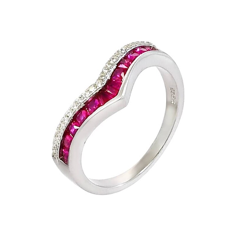 Strieborný prsteň Glare 587 59808770