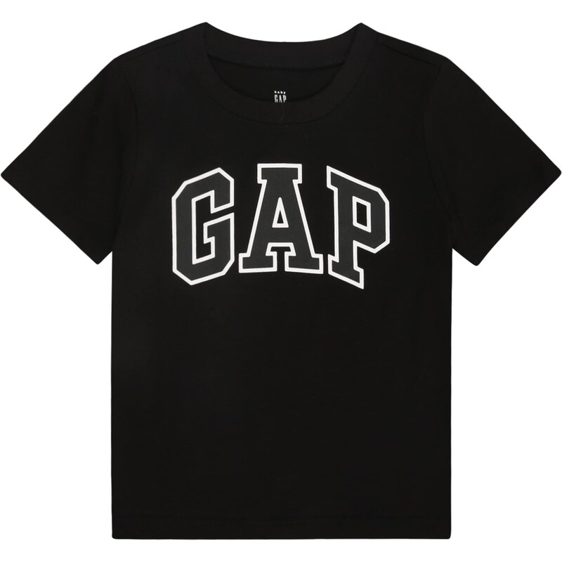 GAP Tričko čierna / biela 60273421