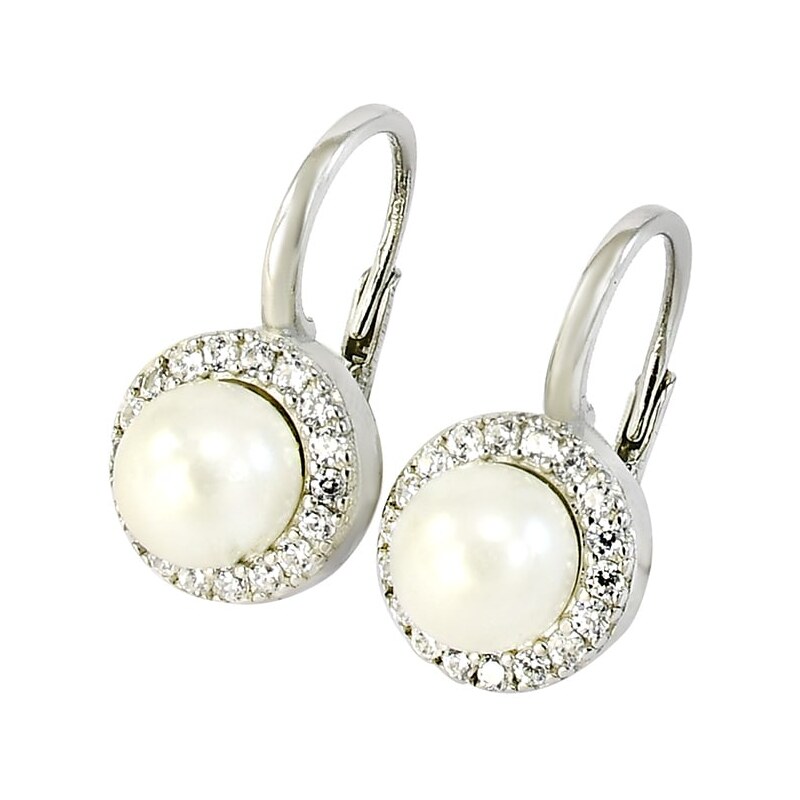 Strieborné náušnice Glare 668 59810230