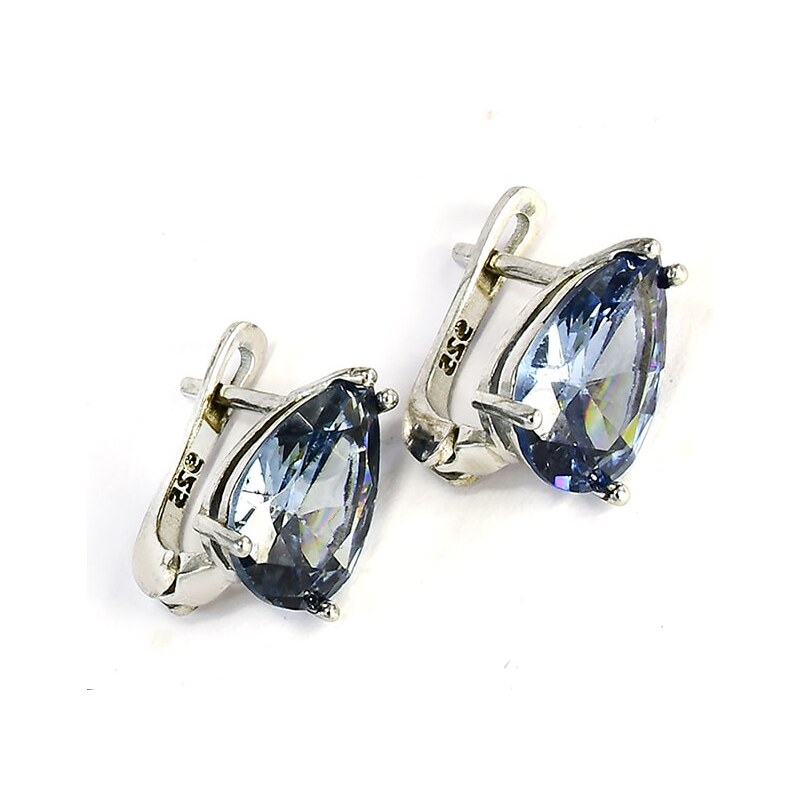 Strieborné náušnice Glare 670 59810232