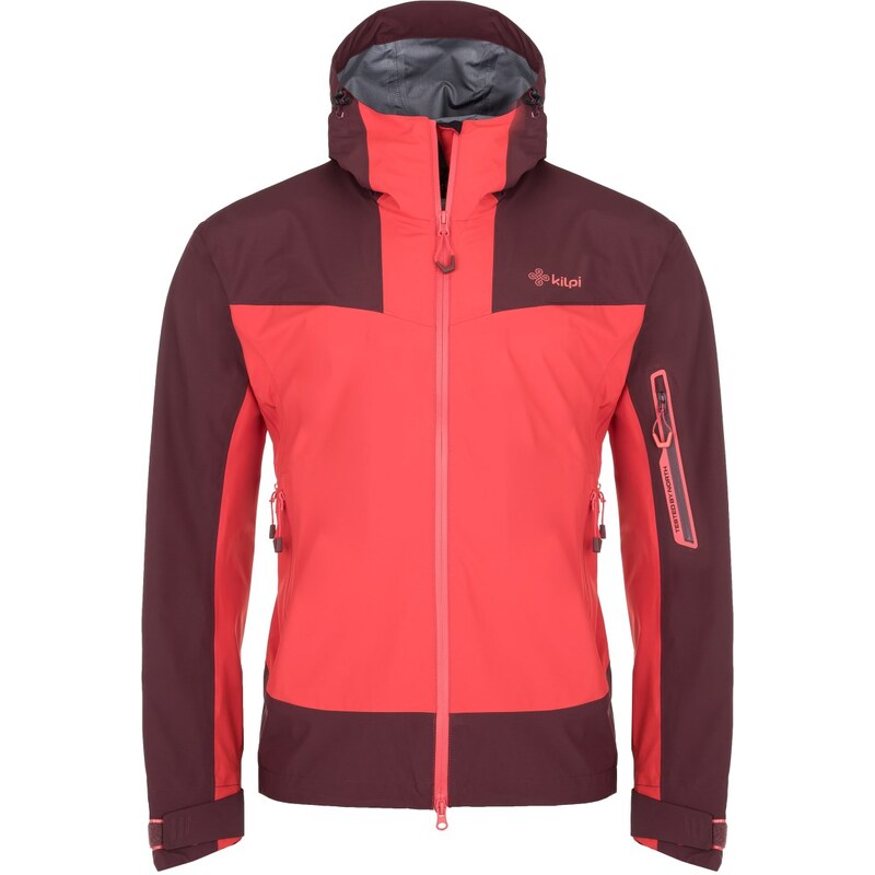 Pánska membránová bunda Kilpi MAMBA-M červená 32545346