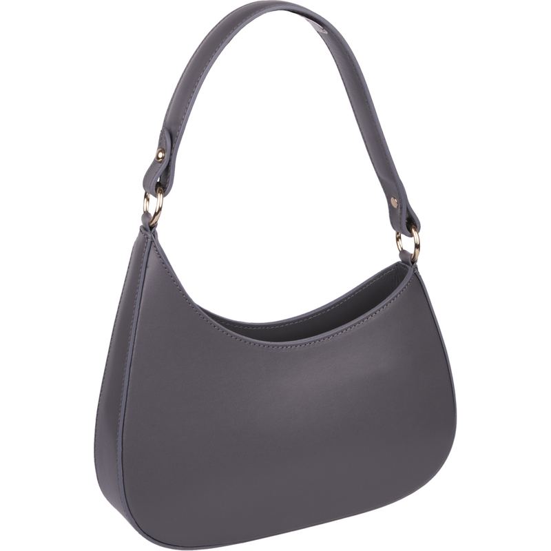 Sivá kožená talianska kabelka Viola Cenere NovaKabelka.sk 59811062