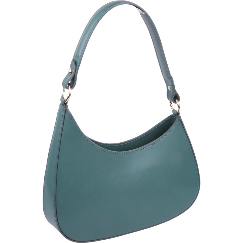 Modrá kožená talianska kabelka Viola Petroleo NovaKabelka.sk 59811064