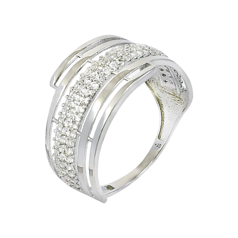 Strieborný prsteň Glare 590 59811199