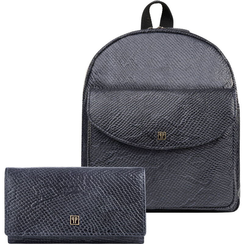 Paolo Peruzzi Dámska darčeková sada, kožená peňaženka a dámsky mestský 58167358